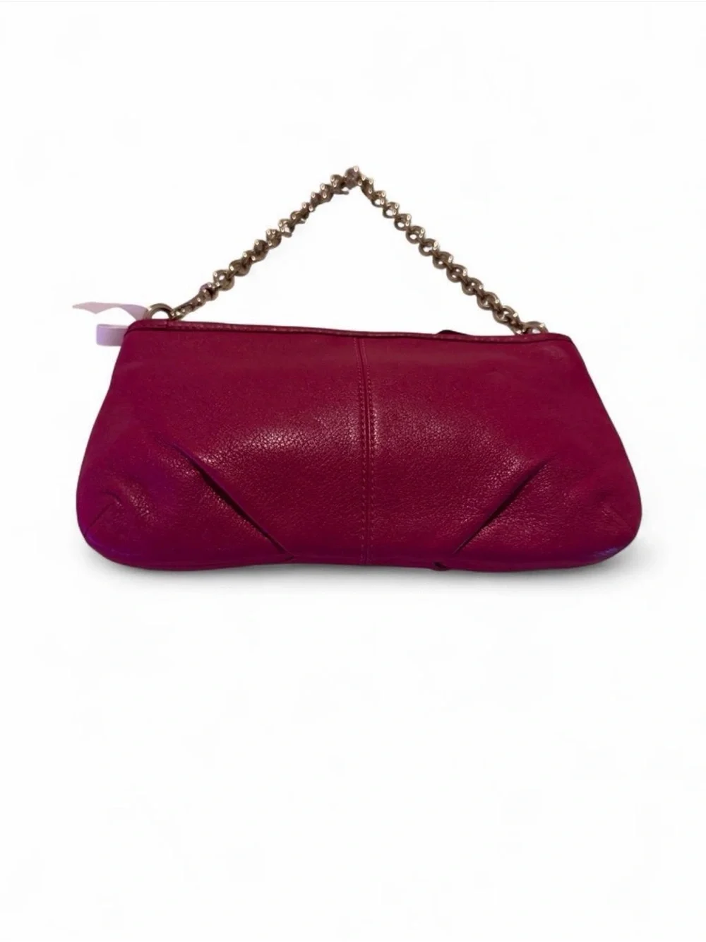 Coach pink Leather Mini Shoulder Bag
